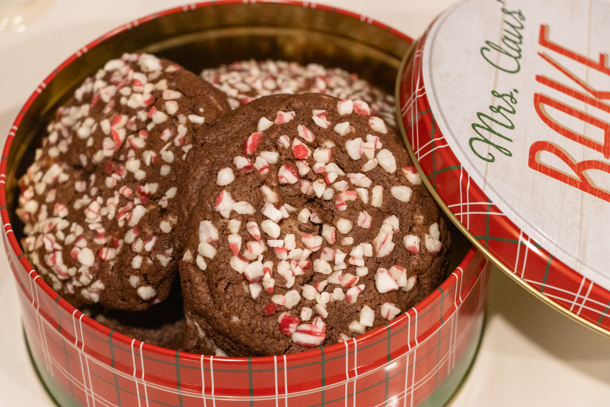 Chocolate Peppermint Cookies